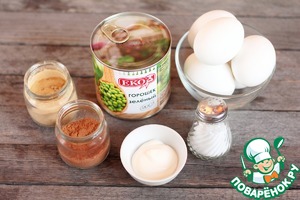 Закуска по мотивам японского десерта