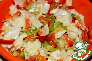 Овощной салат "А-ля по корейски"