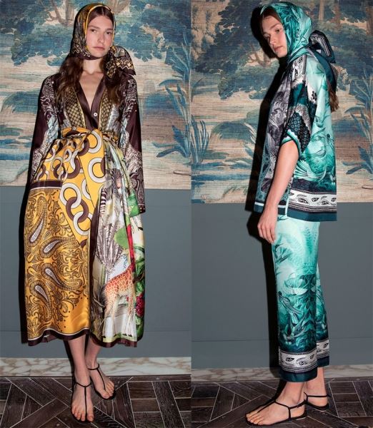 Модная одежда в элегантном будуарном стиле