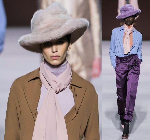 Модные шляпы и вязаные шапочки для девушек и женщин