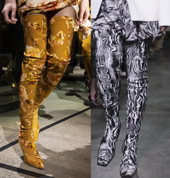 Модные женские сапоги 2019-2020 года