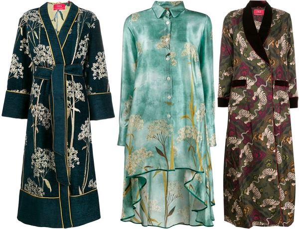 Модная одежда в элегантном будуарном стиле