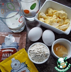 Пирожное "Шоколадница"