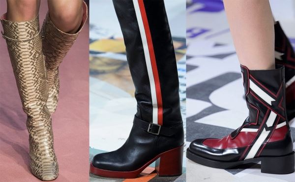 Модные женские сапоги осень-зима 2018-2019 года