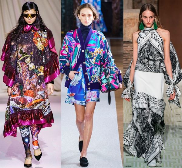 Модные принты в одежде для женщин