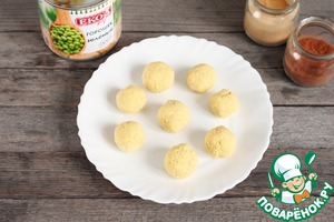 Закуска по мотивам японского десерта