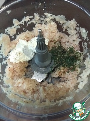 Творожно-мясные котлеты