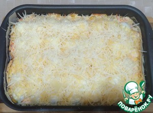 Куриная запеканка "Четыре сыра"