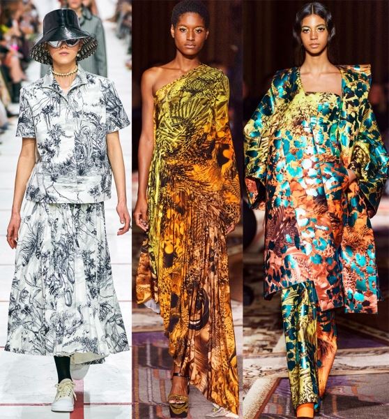 Модные принты в одежде для женщин