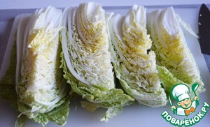 Салат капустный с луком шалот