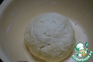 Сырный пирог из творожного теста