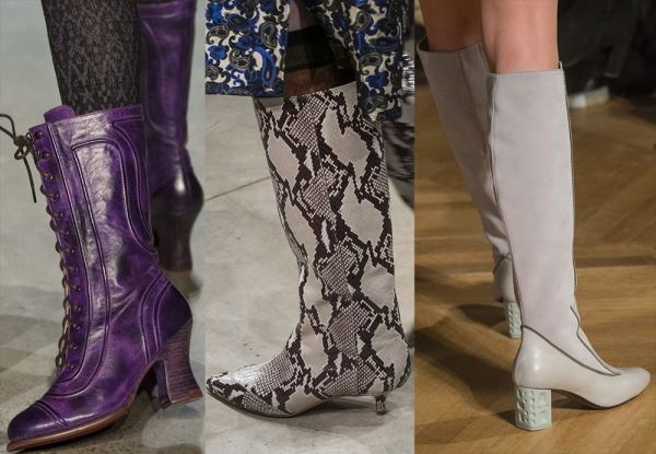 Модные женские сапоги осень-зима 2018-2019 года