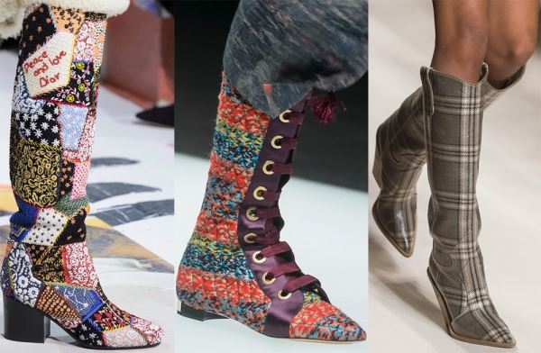 Модные женские сапоги осень-зима 2018-2019 года