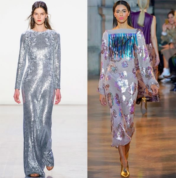 Модное и красивое платье на Новый год 2020